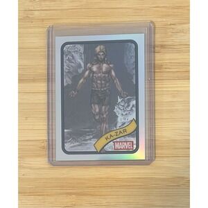 2025 Topps Chrome‎ Marvel Ka-Zar Refractor #84 Card